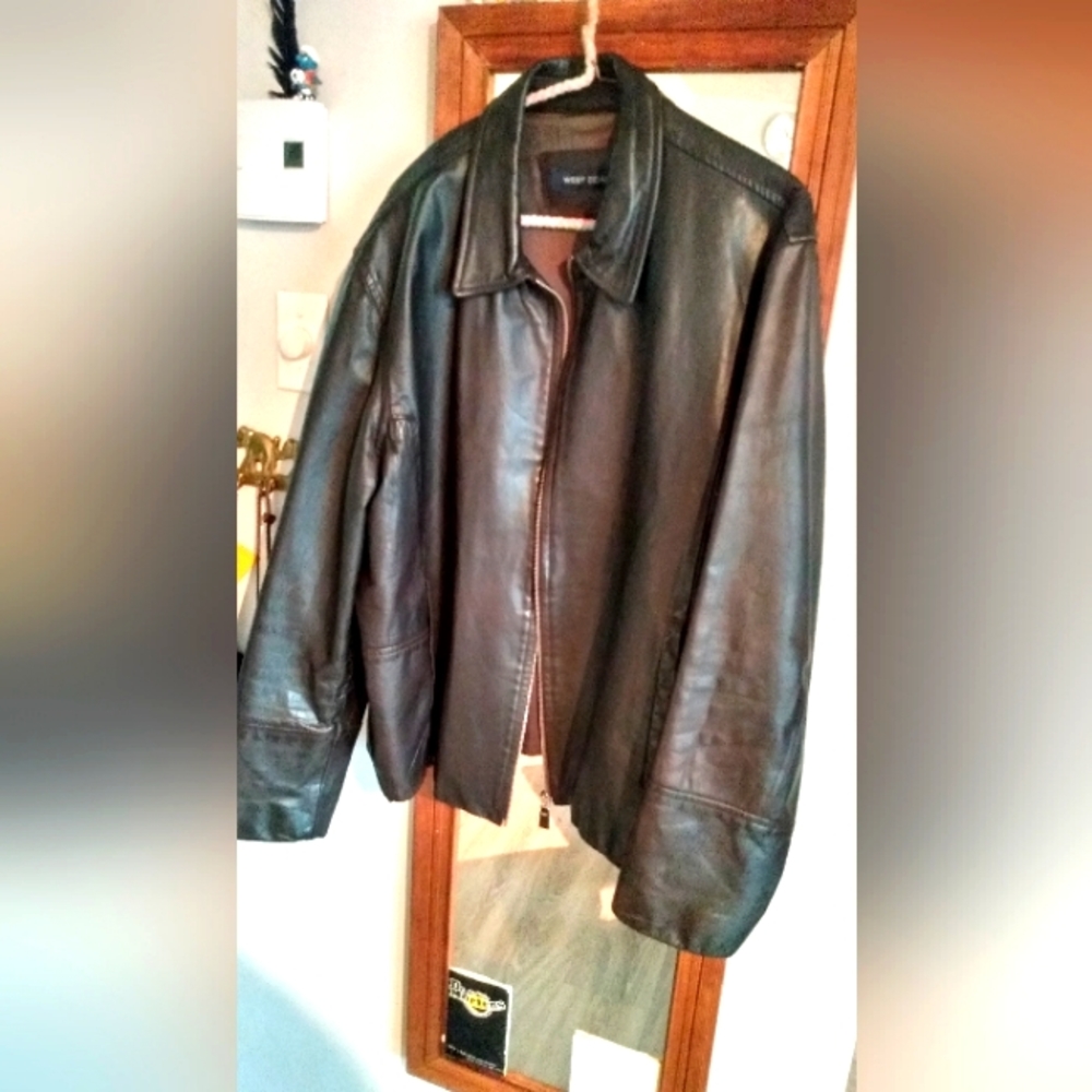 Leather jacket